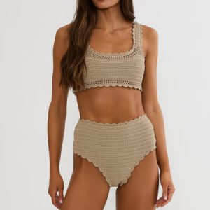 Andy Top Tan Crochet