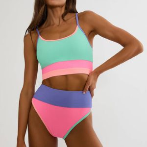 Eva Top Sherbert Shores Colorblock