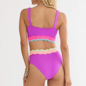 Harriet Bottom Radiant Wave Colorblock